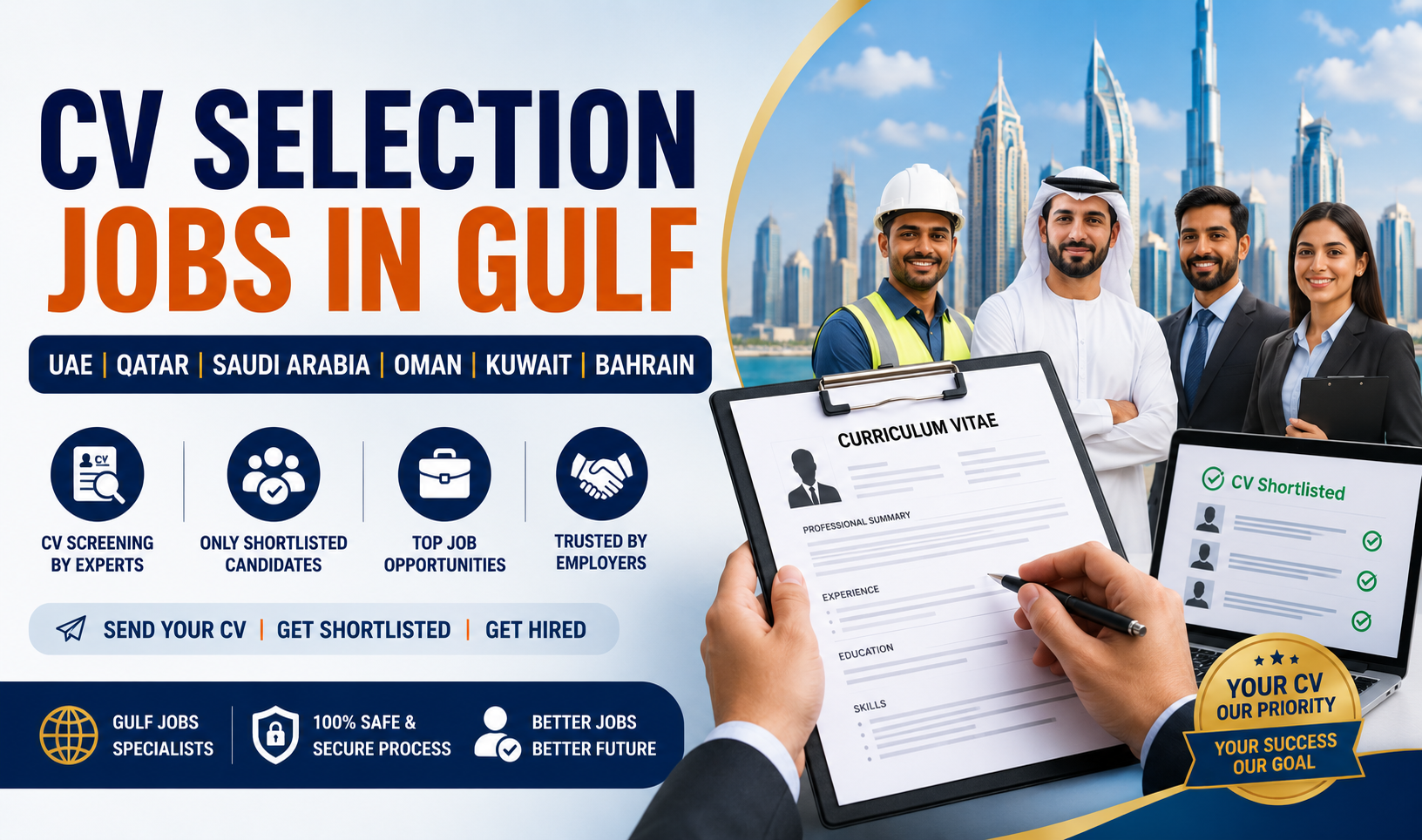 CV selection Jobs in Gulf