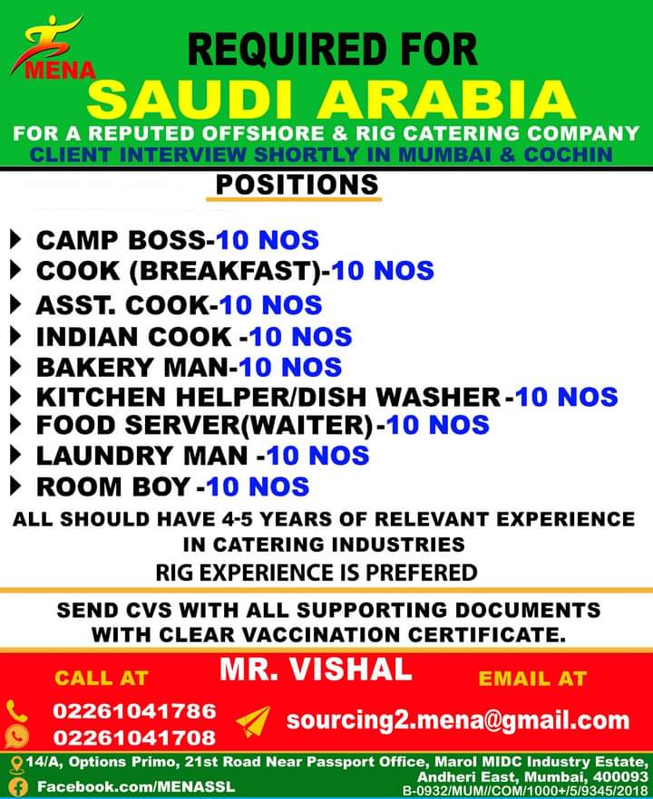 Saudi expatriates jobs