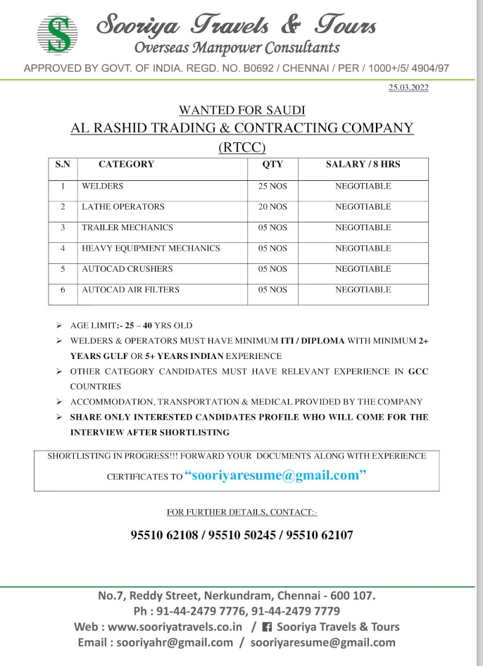 Abroad job interview
