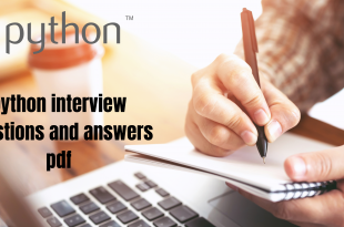 Python Interview Questions and Answers PDF