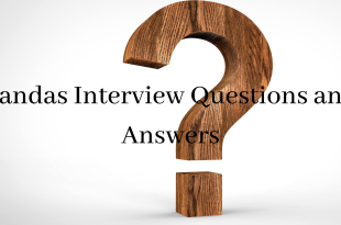 Pandas Interview Questions and Answers