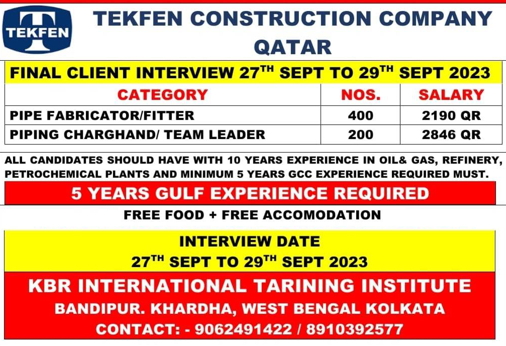 FACE TO FACE CLIENT INTERVIEW ON 27TH SEPTEMBER AT KOLKATA