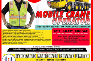 Mobile Crane Operators