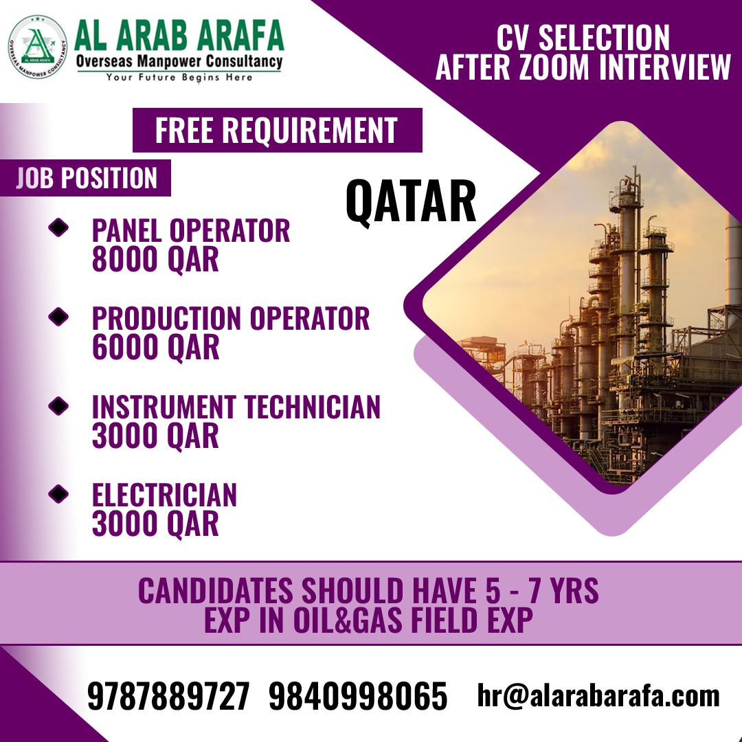 online interview need only offshore experience with oil&gas