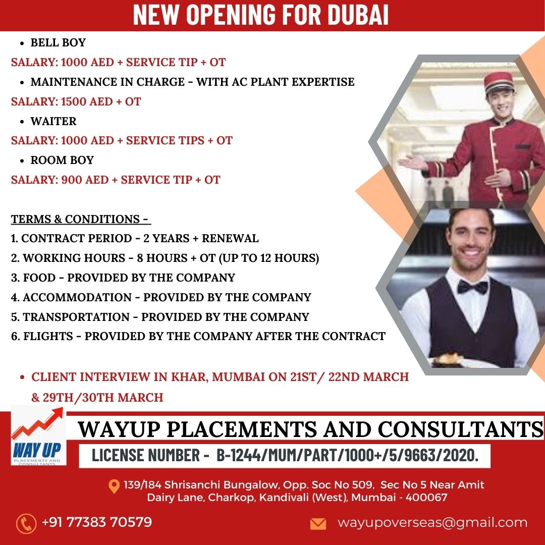 NEW OPENINGS FOR DUBAI
