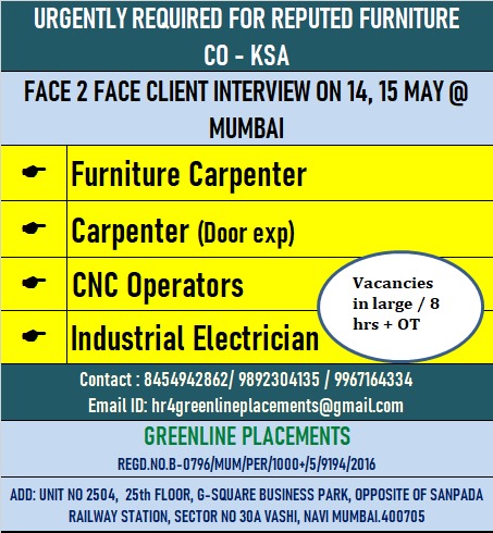 URGENTLY REQUIRED FOR REPUTEMPANY KSA