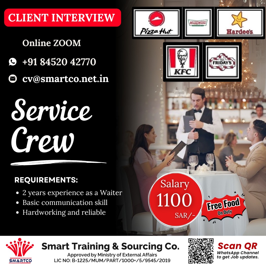 URGENTLY REQUIRED BY A REPUTED COMPANY