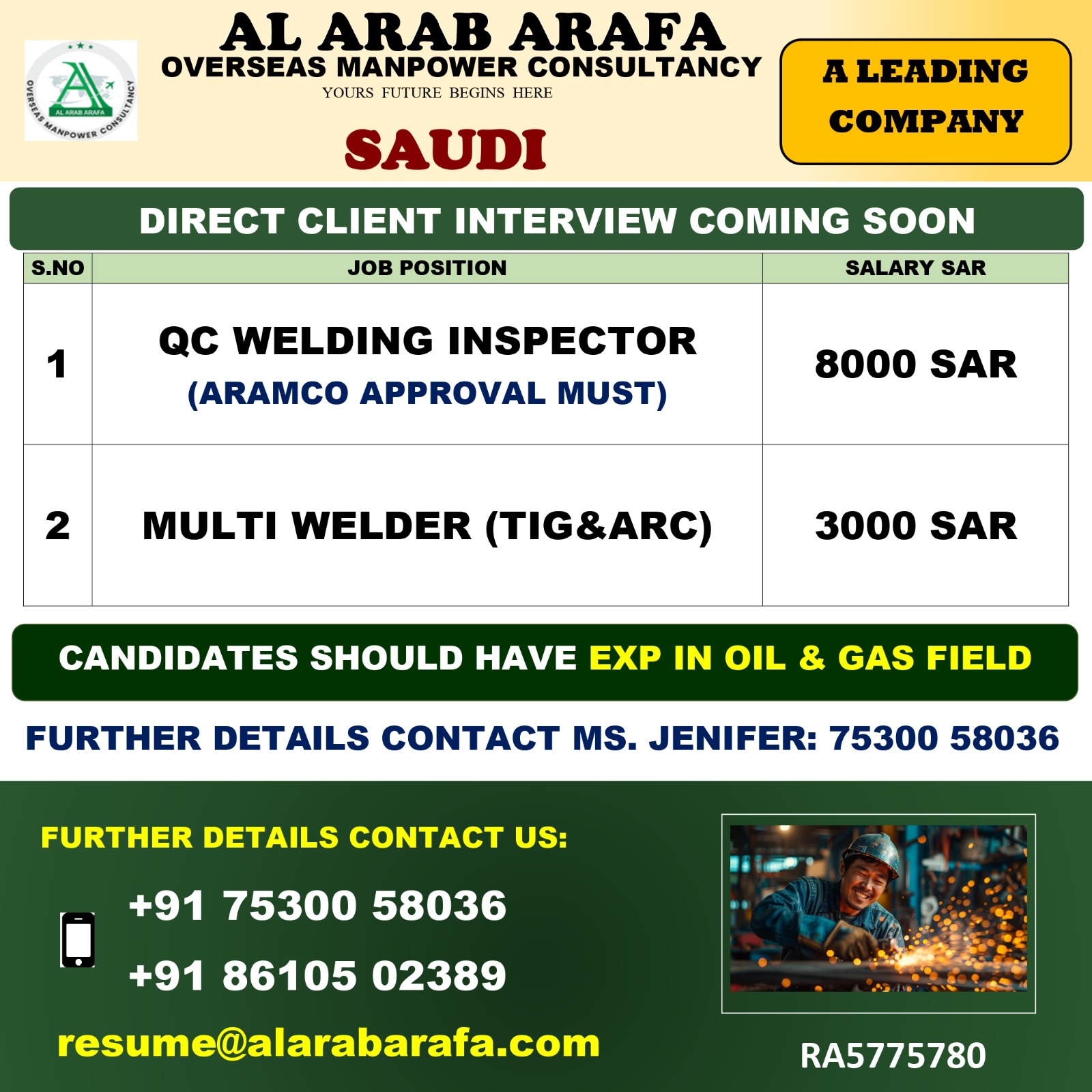 DIRECT CLIENT INTERVIEW COMING SOON