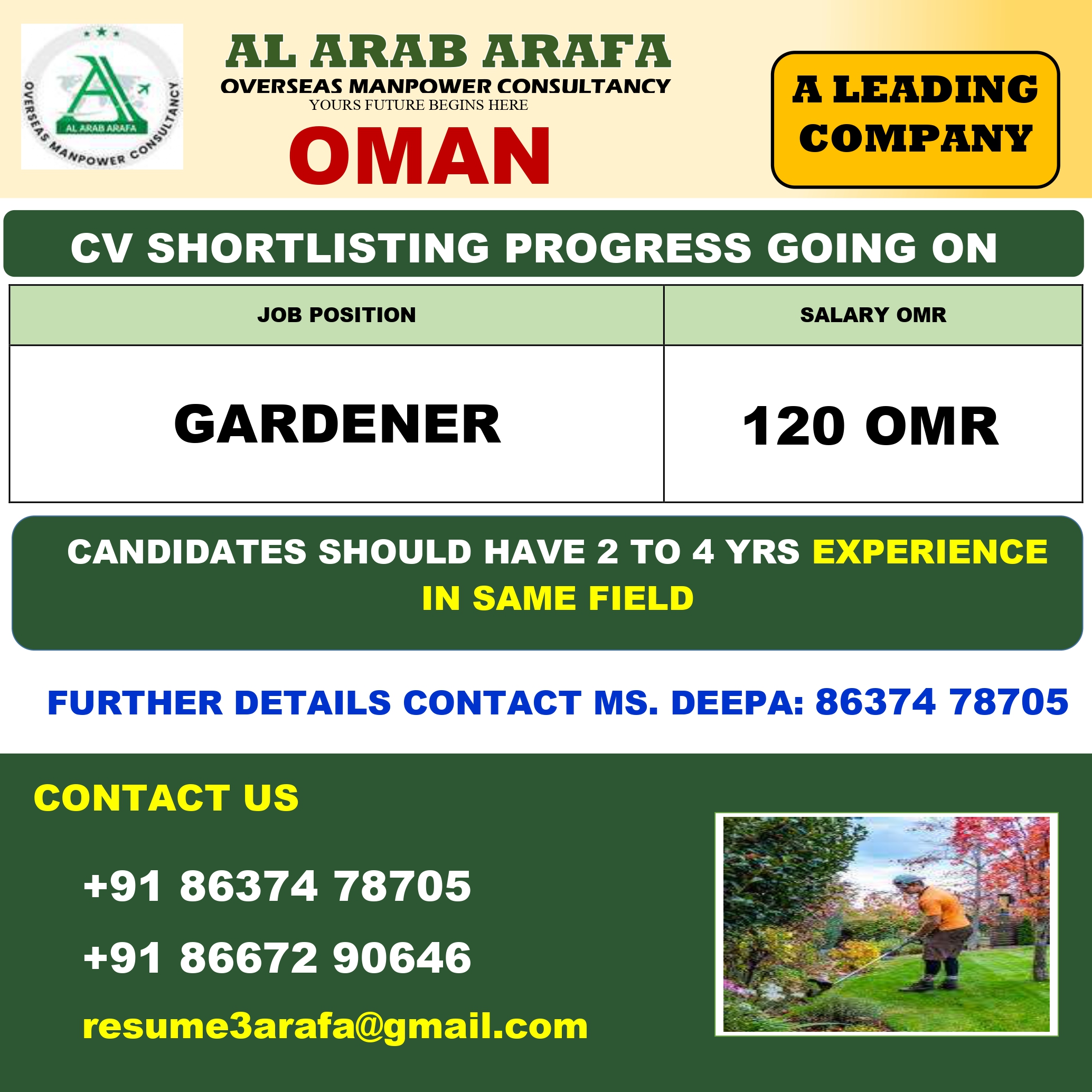 CV SELECTION PROCESS GOING ON