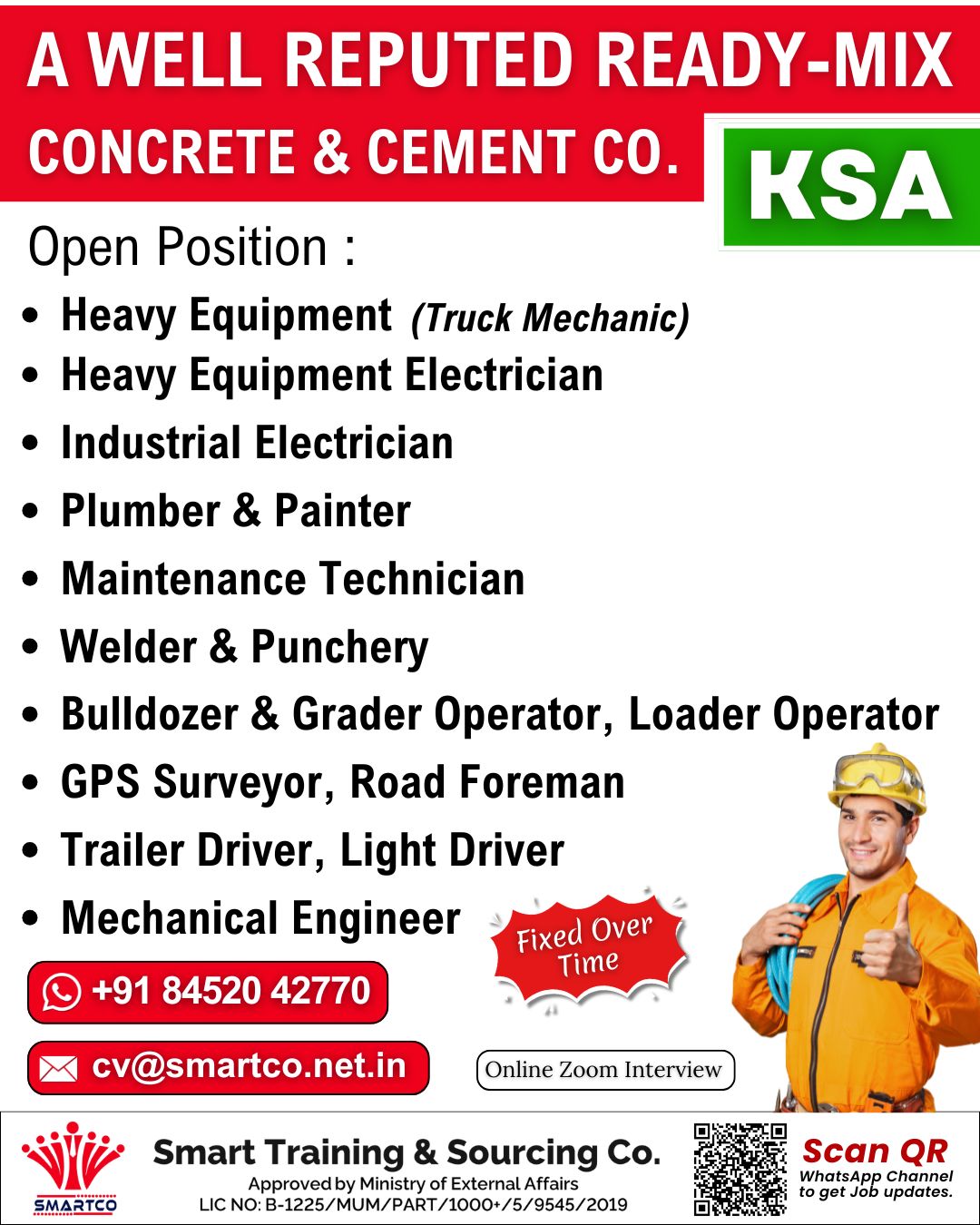 A WELL REPUTED READY-MIX CONCRETE & CEMENT CO.