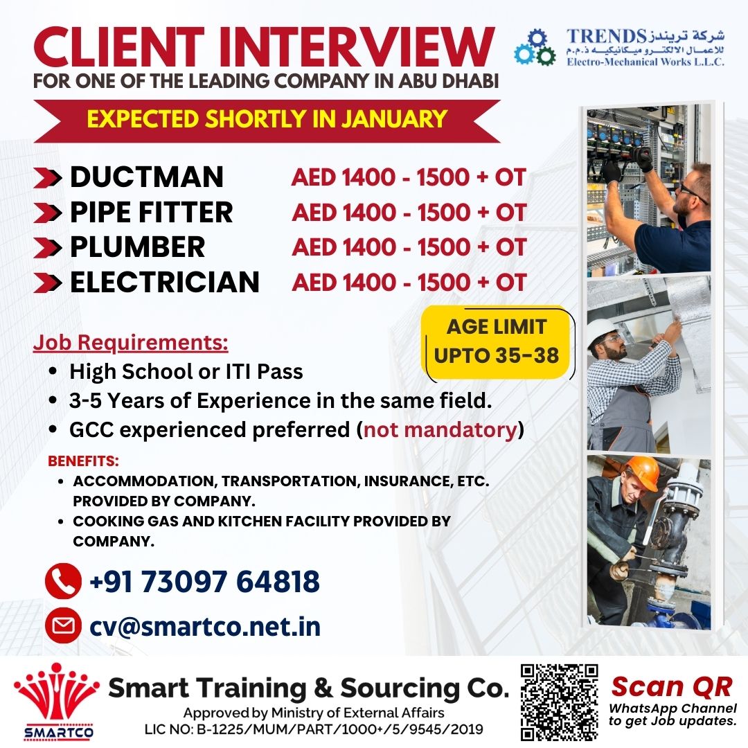 CLIENT INTERVIEW FOR ONE OF THE LEADING COMPANY IN ABU DHABI