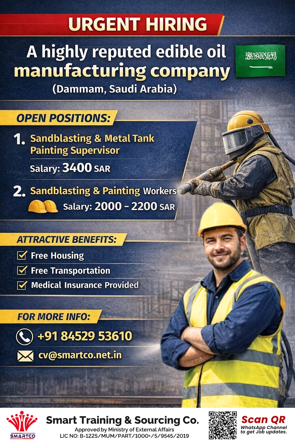 URGENT HIRING A highly reputed edible oil manufacturing company