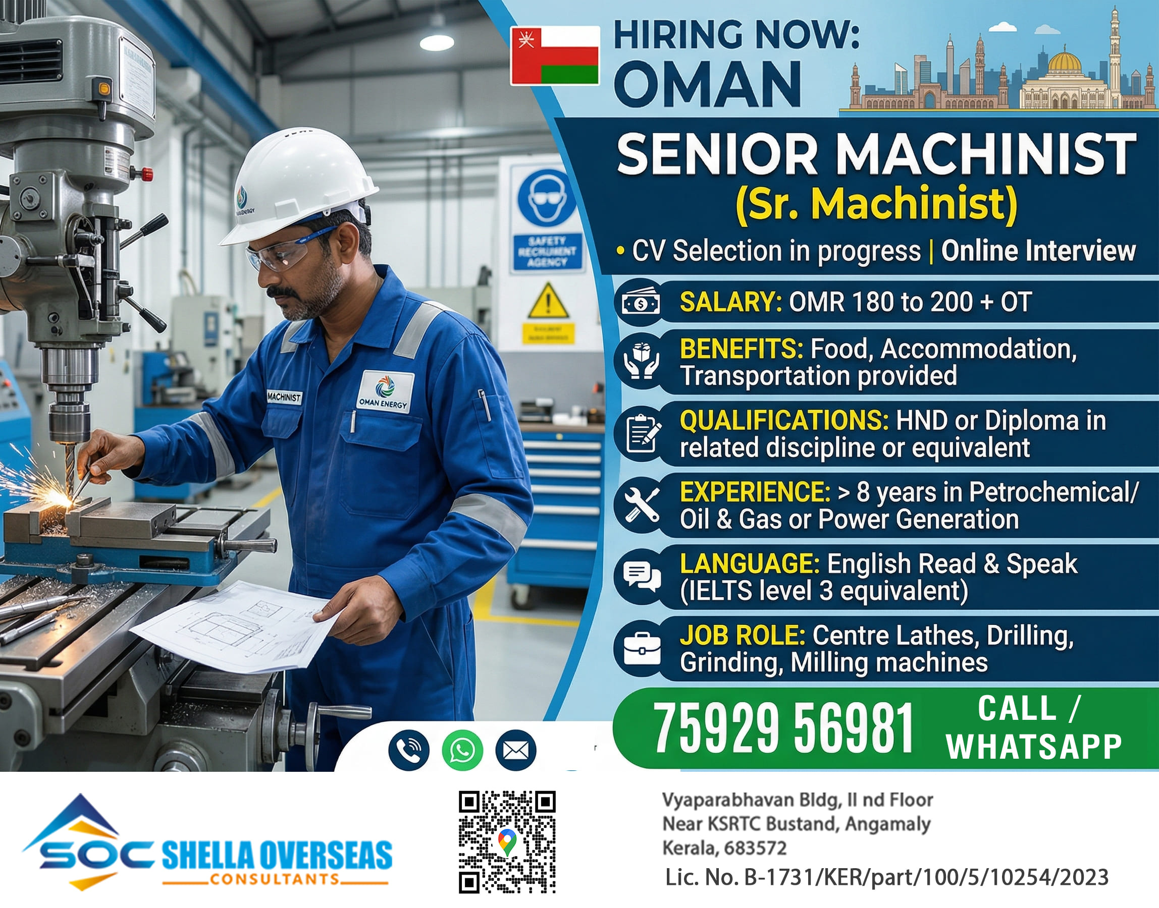 Machinist Oman