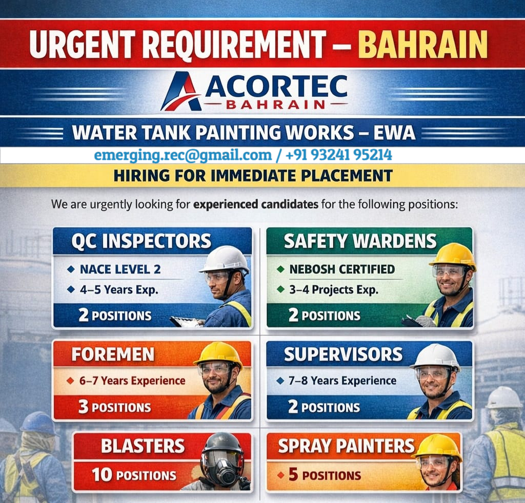 WATER TANK WORKS – EWA BAHRAIN