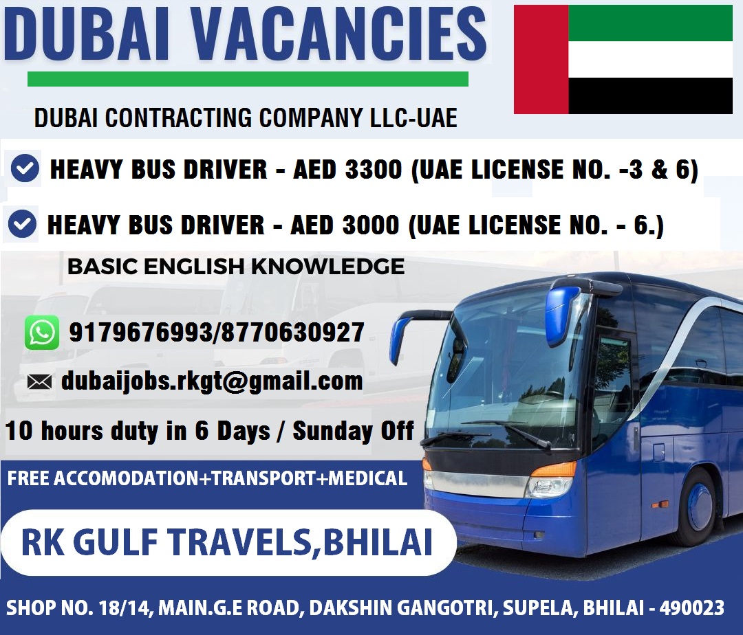 HIRING FOR A LEADING CONTRACTING COMPANY-DUBAI (UAE)