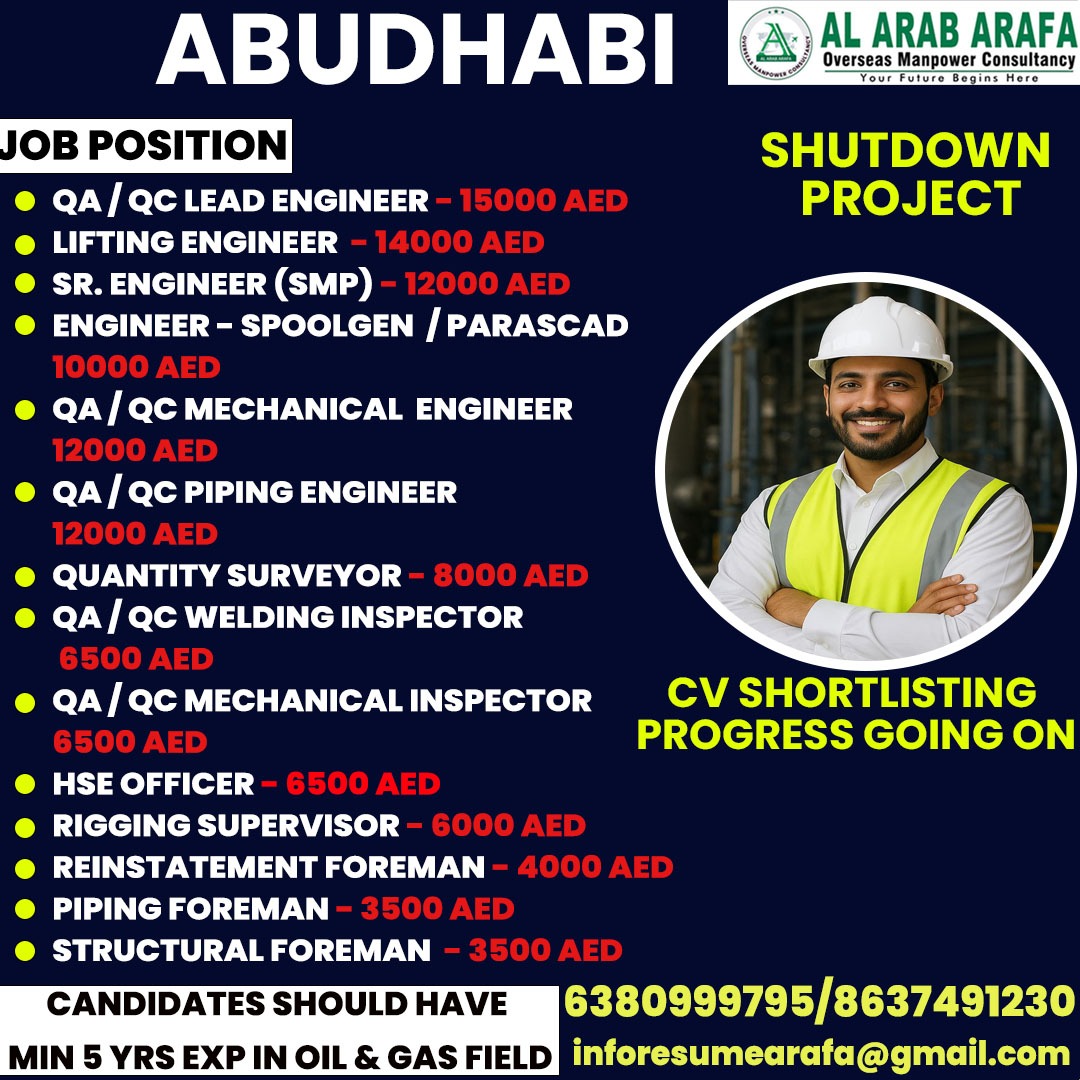 CV SHORTLISTING PROCESS GOING ON