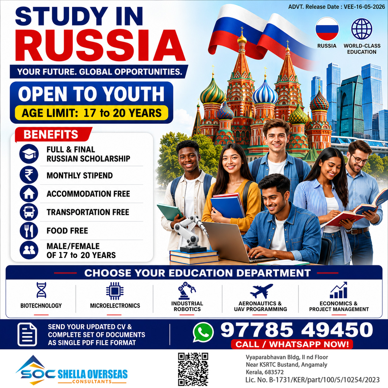 Study and Work Russia