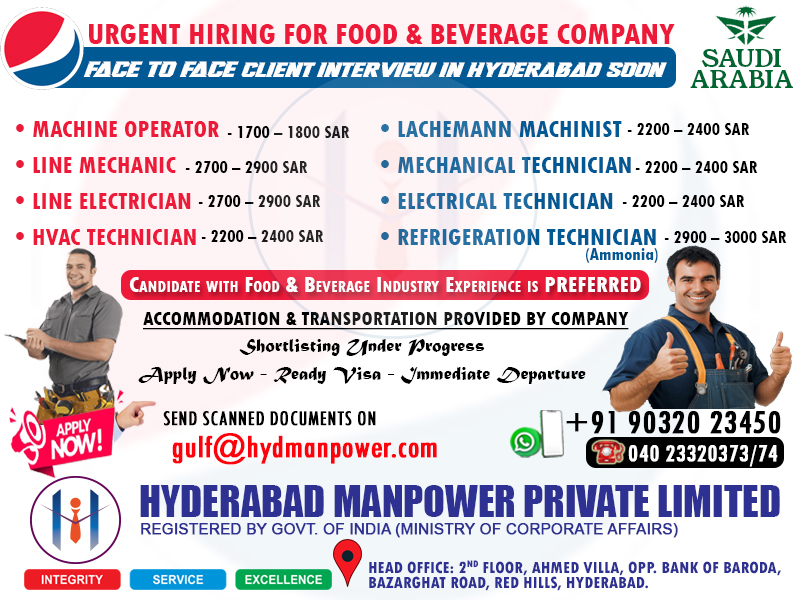 FACE TO FACE CLIENT INTERVIEW IN HYDERABAD SOON