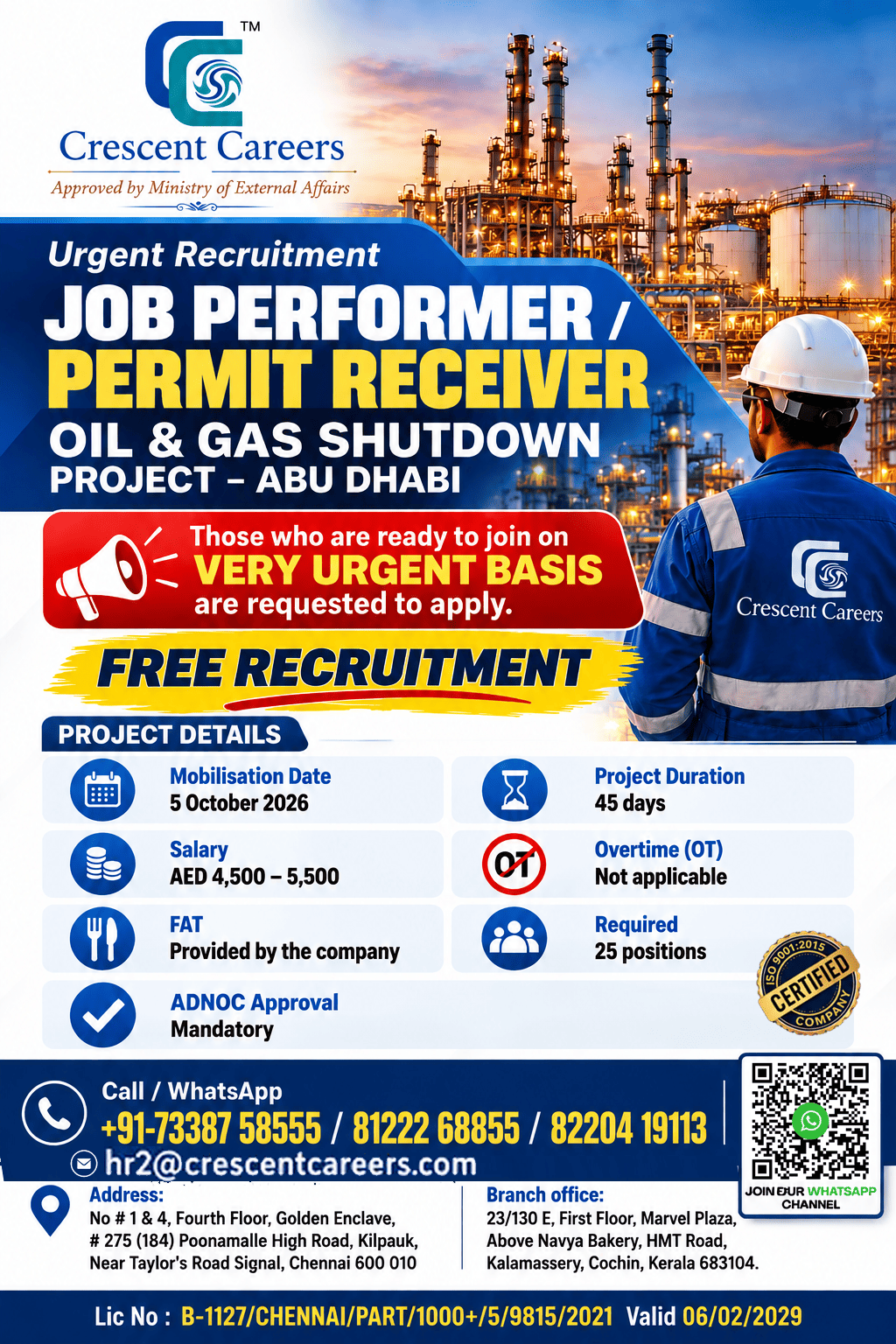 🚨 URGENT OVERSEAS RECRUITMENT ALERT 🚨