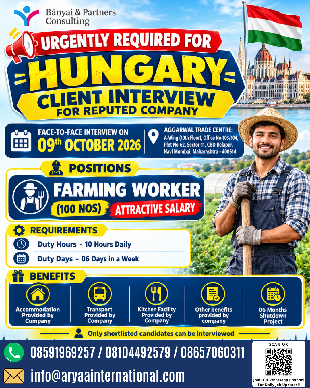 Urgently Required for Hungary!