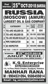 OIL and GAS RECRUITMENT