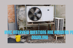 HVAC Interview Questions and Answers 