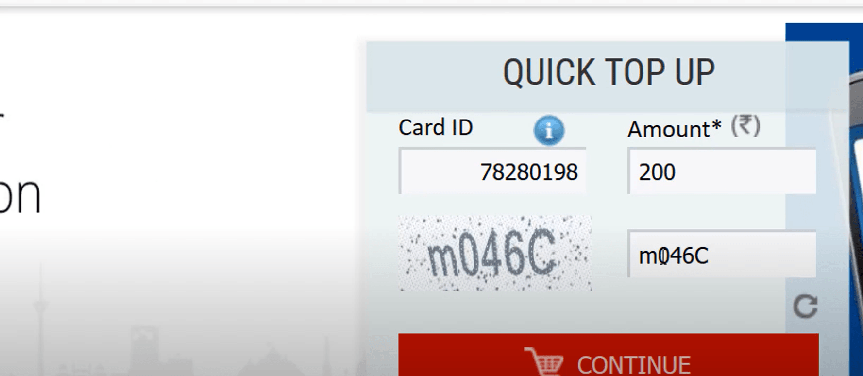How to Recharge Delhi Metro Card Online