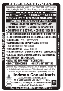 Indman Consultants gulf jobs