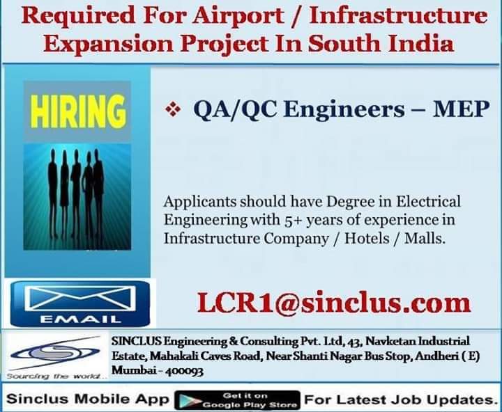 REQUIREMENT FOR AIRPORT/INFRASTRUCTURE EXPANSION PROJECT